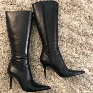 Charles David Leather Tall Boots